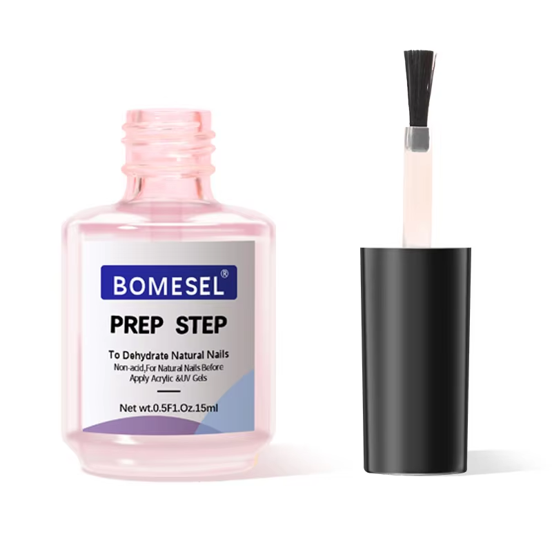 15ml Long-Lasting Acid-Free UV Gel Nail Prep Step Function Gel for Dehydrating Natural Nails for Applying Acrylic UV Gel Builder
