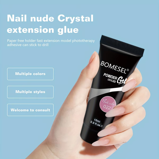 Wholesale Low Price UV Gel Nail Extensions Solid Color Poly Jelly for Long Lasting Wear for Nail Salon Shop Soak off Poly Gel