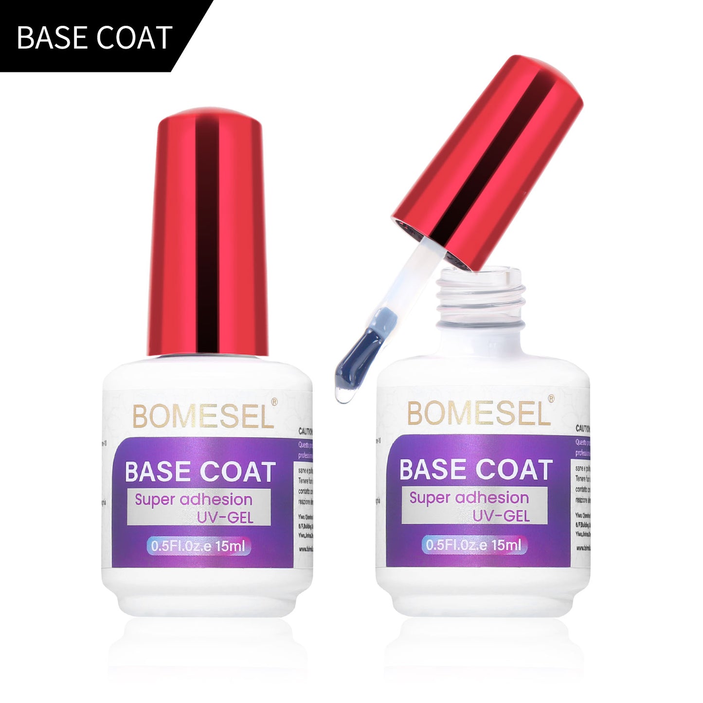 15ml Uv Clear Nail Art Painting Polish Gel Non-toxic UV Base Coat