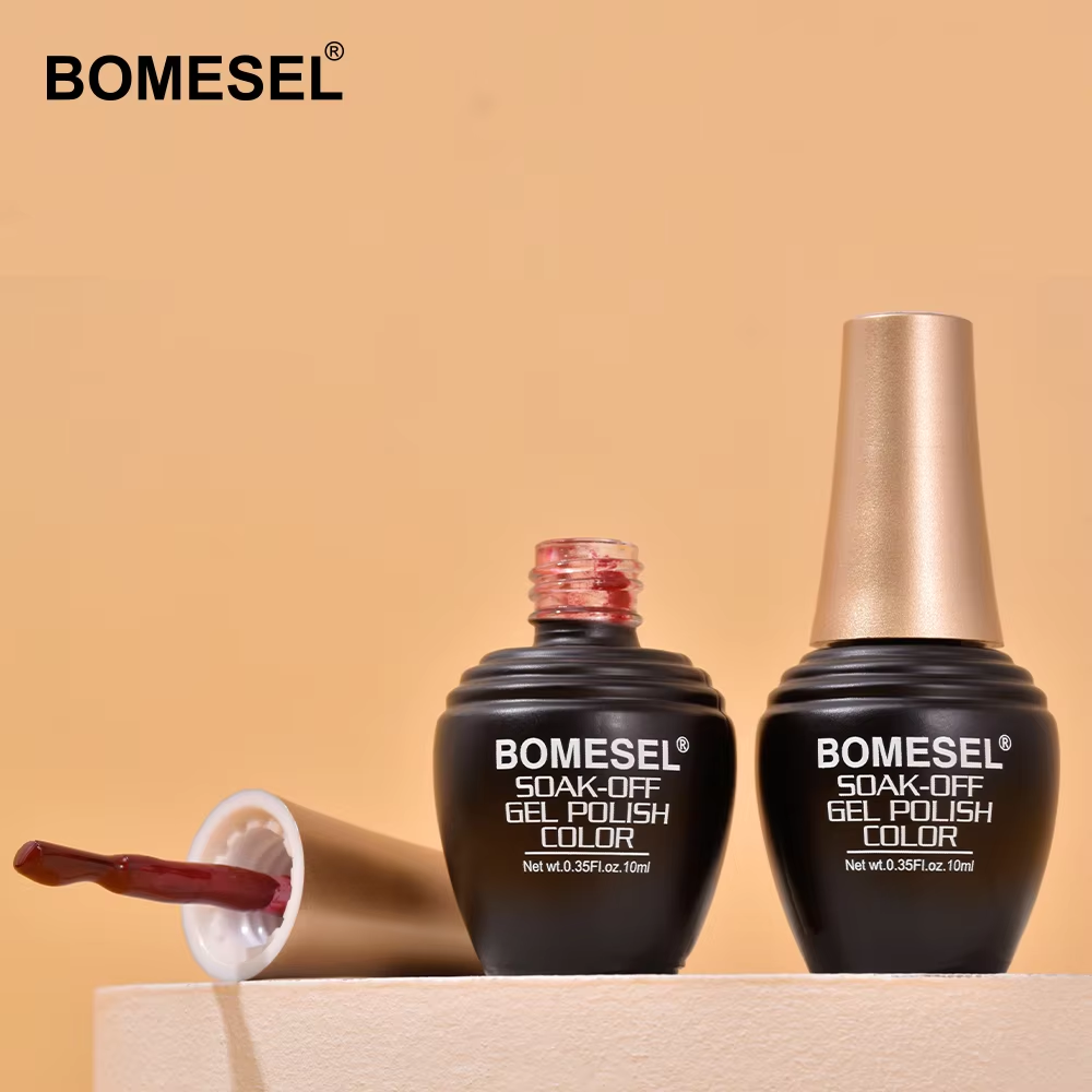 Free Sample Professional Nail Supplies Soak Off Gel Polish Custom Label UV Nail Art Gel Polish Easy to Apply Gel Nail Polish