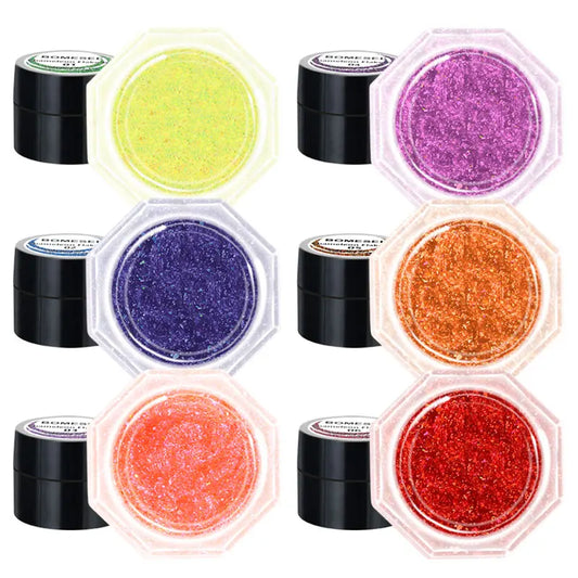 5ML UV Chameleon Flake Gel Color Changing Glitter Chrome Polish for Nail Art LED Curing DIY French Soak-Off Varnish Sparkle