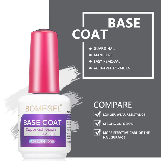 BOMESEL Luxury DIY Professional Nail Art Set Wholesale Long-Lasting UV Gel Polish with LED Lamp Sustainable for Nail Salons