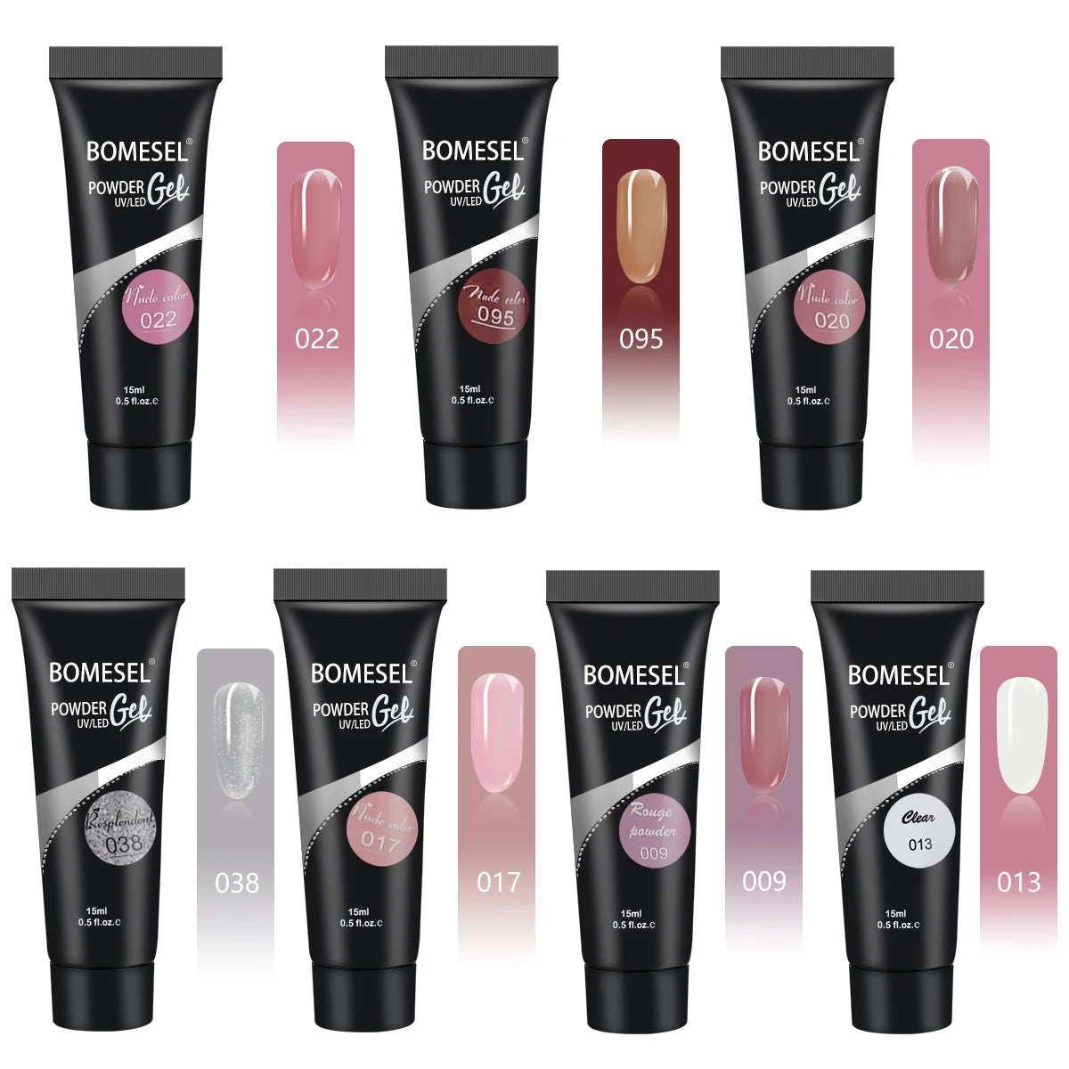 Nail Art Extension Glue Set Gel Polish Double-ended Brush Nail Art Crystal Nail Extension All Product Kit