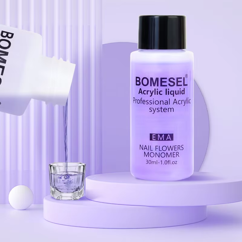 Professional 30ml Fast-Setting Acrylic Liquid Monomer for Nail Extensions High Quality EMA Acrylic Portable with New Design