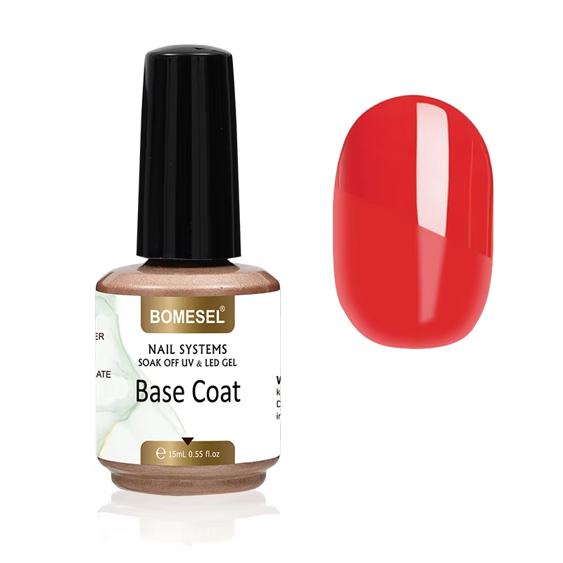Professional 15ml UV LED Gel Base Coat Non-Yellowing Soak off Nail Art Strengthening Gel