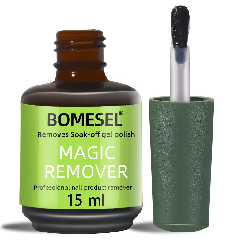 Wholesale Professional 15ml Magic UV Gel Nail Polish Remover Liquid OEM Private Label Top Seller for DIY Application