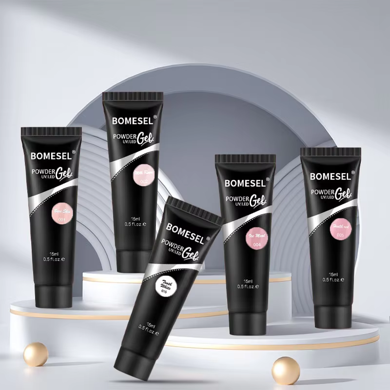 Free Sample 15ml Poly Gel Resin UV Ongle Professionnel Polygels Set Quick Soak Cream Extension Acrylic Gel Polish Hard Gel