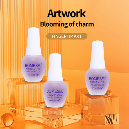 OEM Custom Design 15ml Natural Cuticle Oil Bottle Natural Plant Moisture for Nails