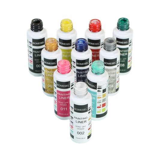 Gel Polish Cosplay Theme Kit 10pcs Long Wear Base Coat and Top Coat LED Lamp Source for DIY Discount Price