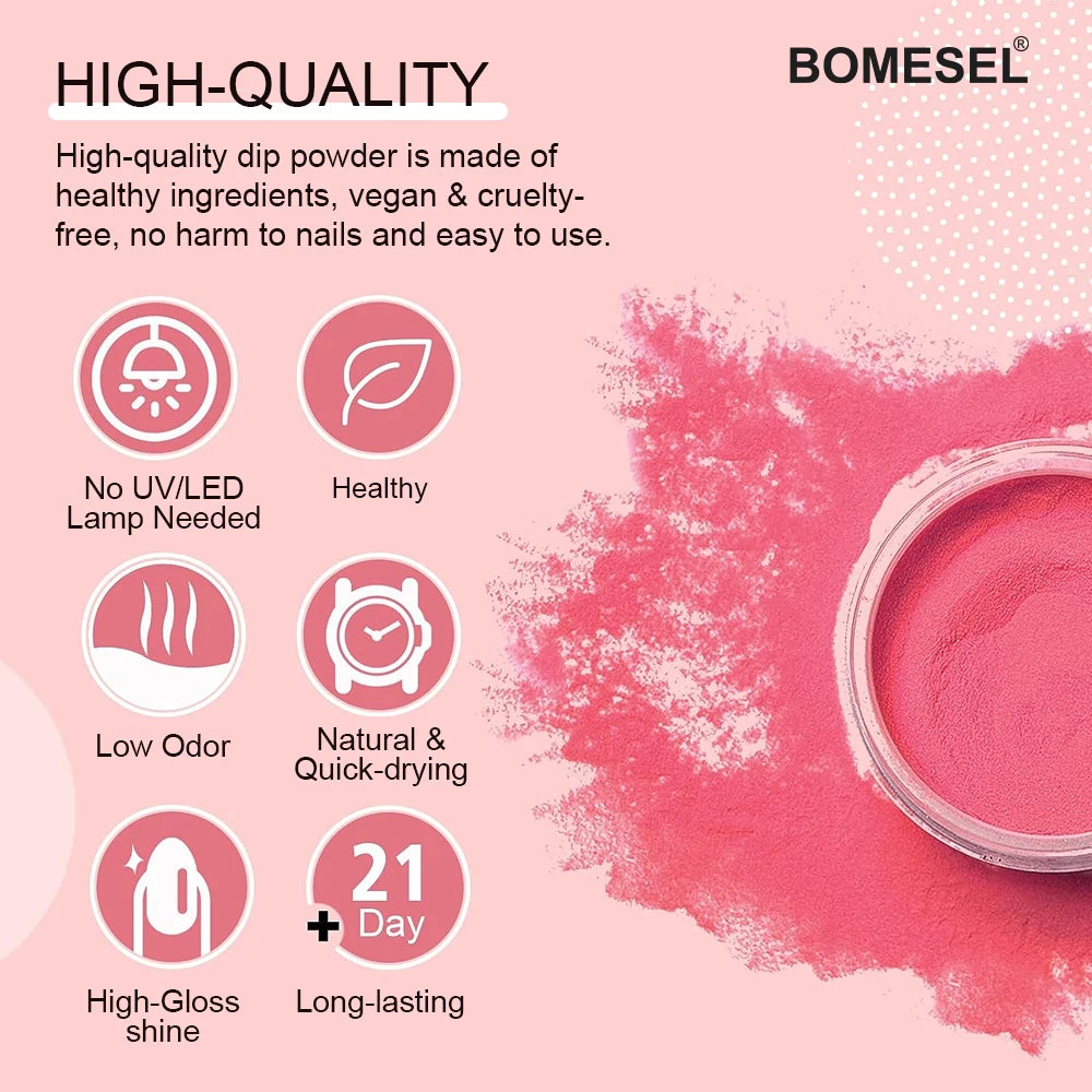 Ema Monomer Acrylic Nail Powder Customized Private Logo Dipping Acrylic Powder