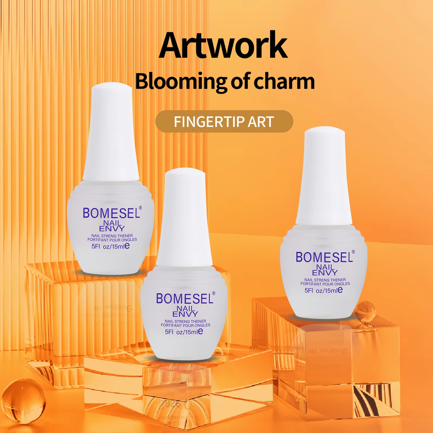 Nail Hardener & Strengthener Rescue Calcium Nail Envy Repair Care Polish Cuticle Oil for Thin Nail Growth