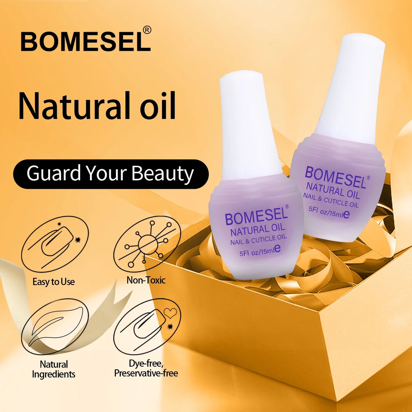 High Quality Free Sample Custom Logo Private Label Nourish Nail Nutrition Oil Cuticle Oil