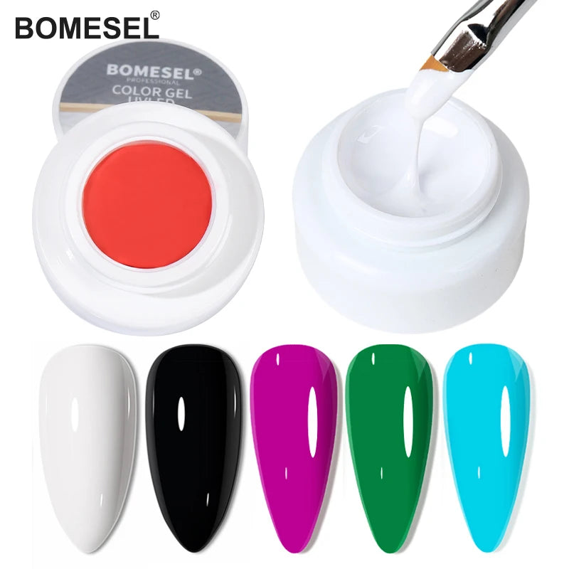Carve Gel Soak Off High Quality Nail Sculpture Uv 16 Colors 3d Miniature Carving Gel Nail Art