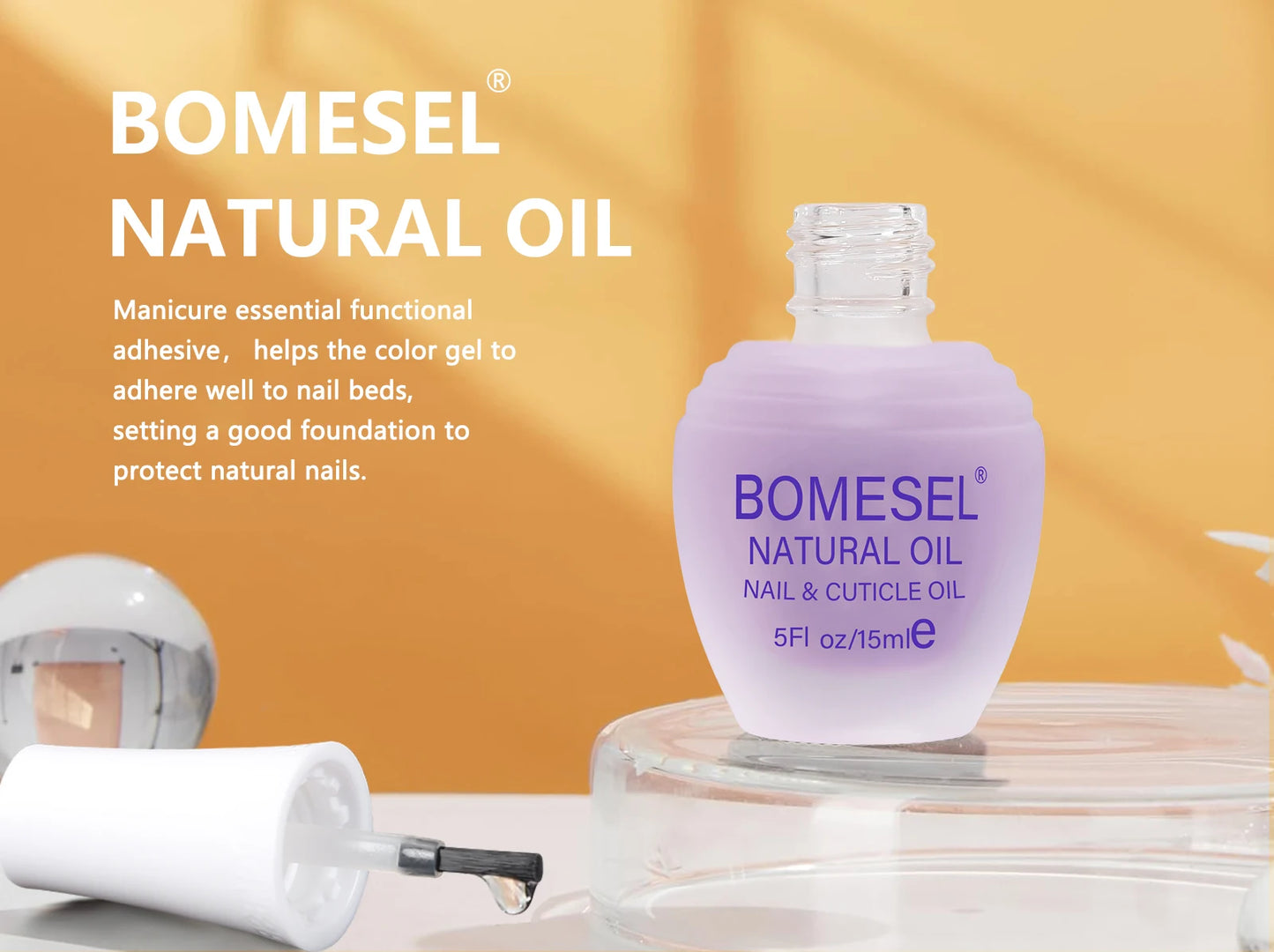 OEM Custom Design 15ml Natural Cuticle Oil Bottle Natural Plant Moisture for Nails