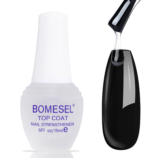 Custom Super Shiny Nail Coat Top Gel Lasting Clear UV LED Tempered Topcoat with High Shine Non-Wipe Nail Gel Top Coat