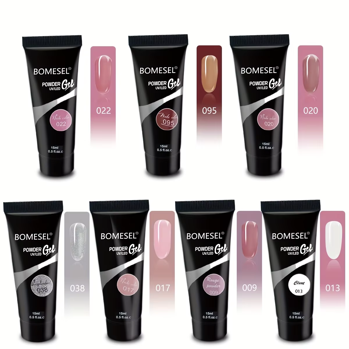 Hot Selling UV Gel Nail Builder Set Poly Gel Kit with UV Lamp and Brush for Nail Extension Acrylic Nail Polish Kit