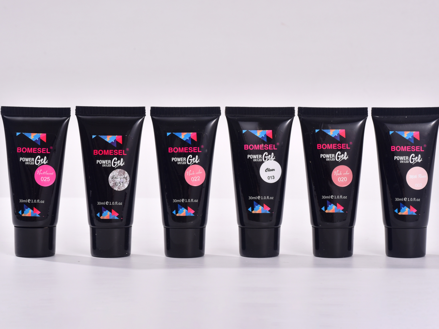 Set of 30ml Manicure Phototherapy UV Gel with Diamond Stick-Ons Fast Extension without Paper Tray Crystal Gel Extension Set