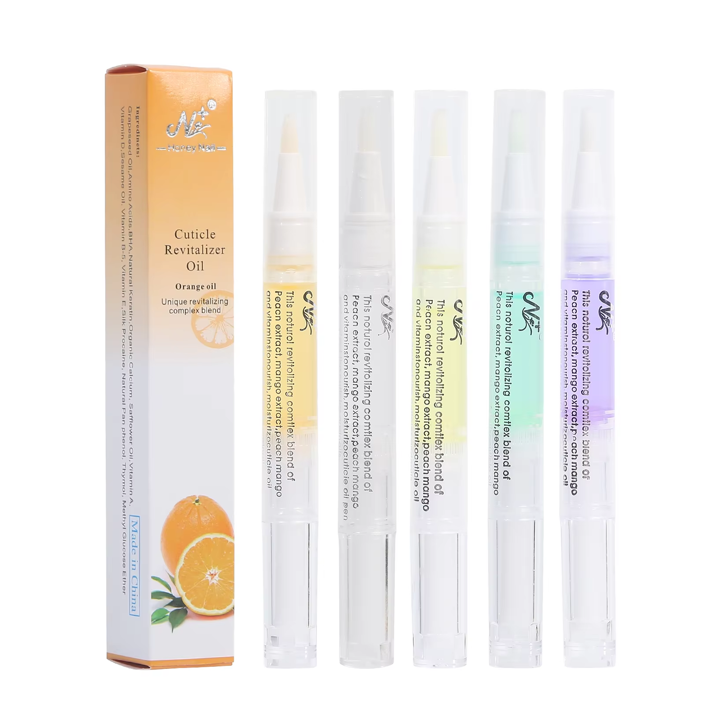 Hot Selling Factory Price Nail Edge Cuticle Oil Pen with Brush for Effective Finger Skin Care