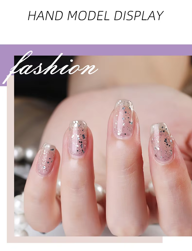 2024 Hot Sale Full Manicure Set Crytal Acrylic Nail Kit with UV Gel & Acrylic Powder Brush Nail Art Kits Accessory