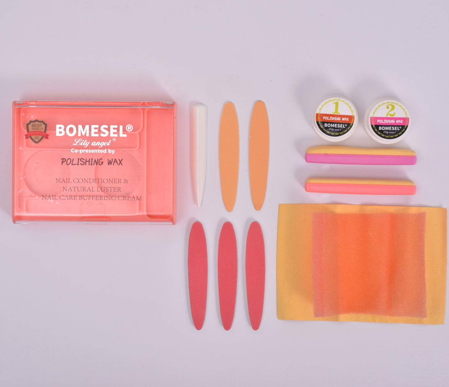 2024 New Design Nail Art Product Nail Waxing Cream Nail Polishing Buffing Cream