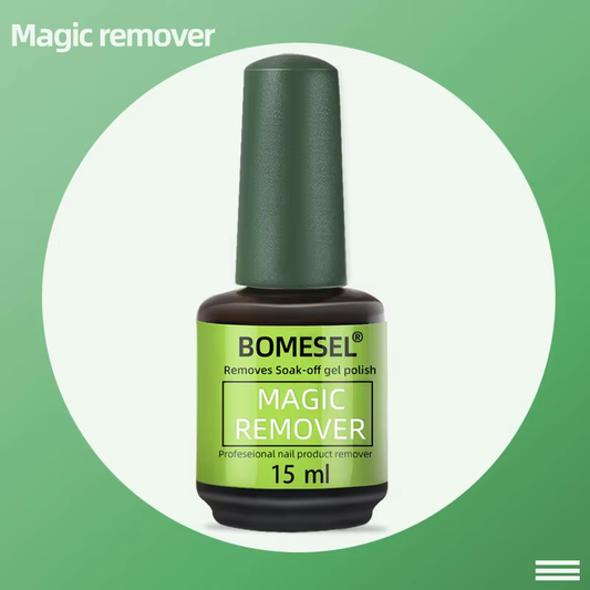 Wholesale Professional 15ml Magic UV Gel Nail Polish Remover Liquid OEM Private Label Top Seller for DIY Application