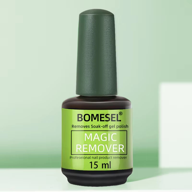 Wholesale Professional 15ml Magic UV Gel Nail Polish Remover Liquid OEM Private Label Top Seller for DIY Application