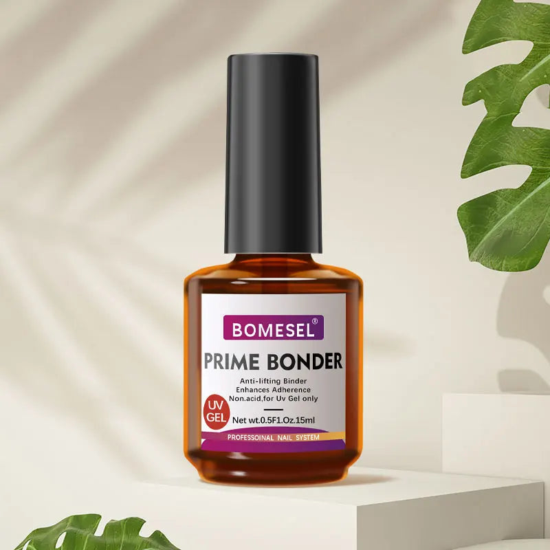 15ml UV Gel Nail Polish Nude Color Primer Bonder Hard Builder Gel Hema Free Base Coat