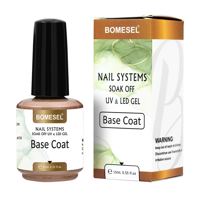 Professional 15ml UV LED Gel Base Coat Non-Yellowing Soak off Nail Art Strengthening Gel