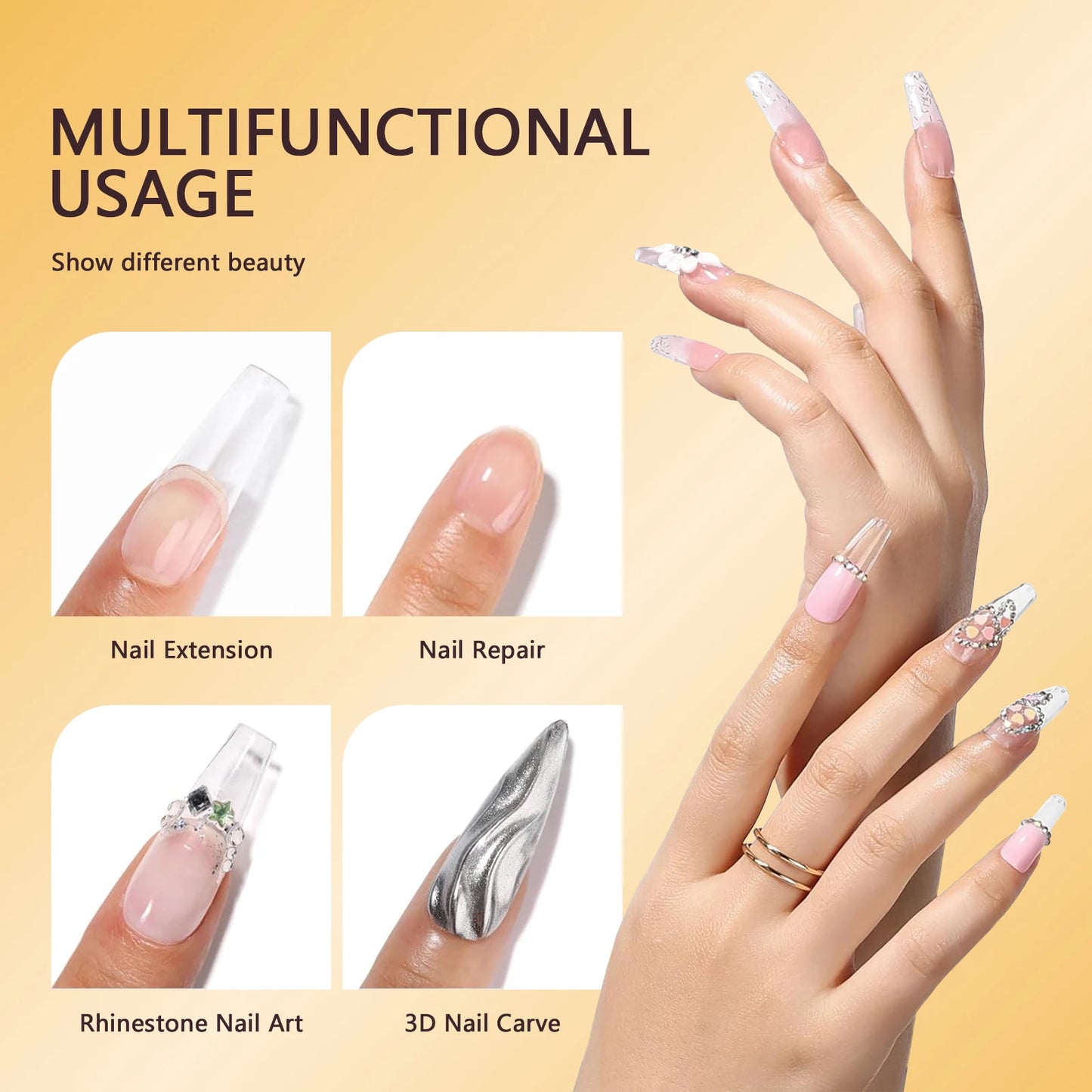 Solid Cream UV Gel Nail Polish 7-Color Manicure Set for Nail Salon OEM Bottle Beauty Cosmetics for Men