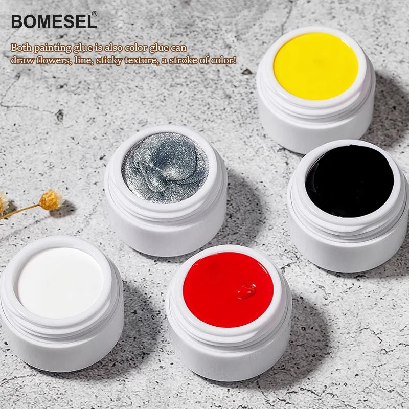 Carve Gel Soak Off High Quality Nail Sculpture Uv 16 Colors 3d Miniature Carving Gel Nail Art