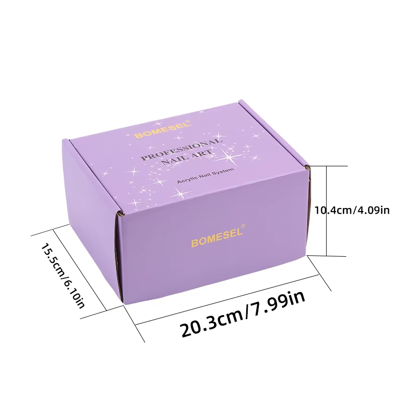 2024 Hot Sale Full Manicure Set Crytal Acrylic Nail Kit with UV Gel & Acrylic Powder Brush Nail Art Kits Accessory