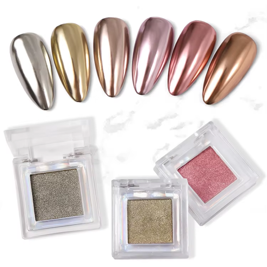 Wholesale Colorful Solid Mirror Powder Nail Glitter Customizable Nail Art Decorations OEM Accepted Nail Supplies