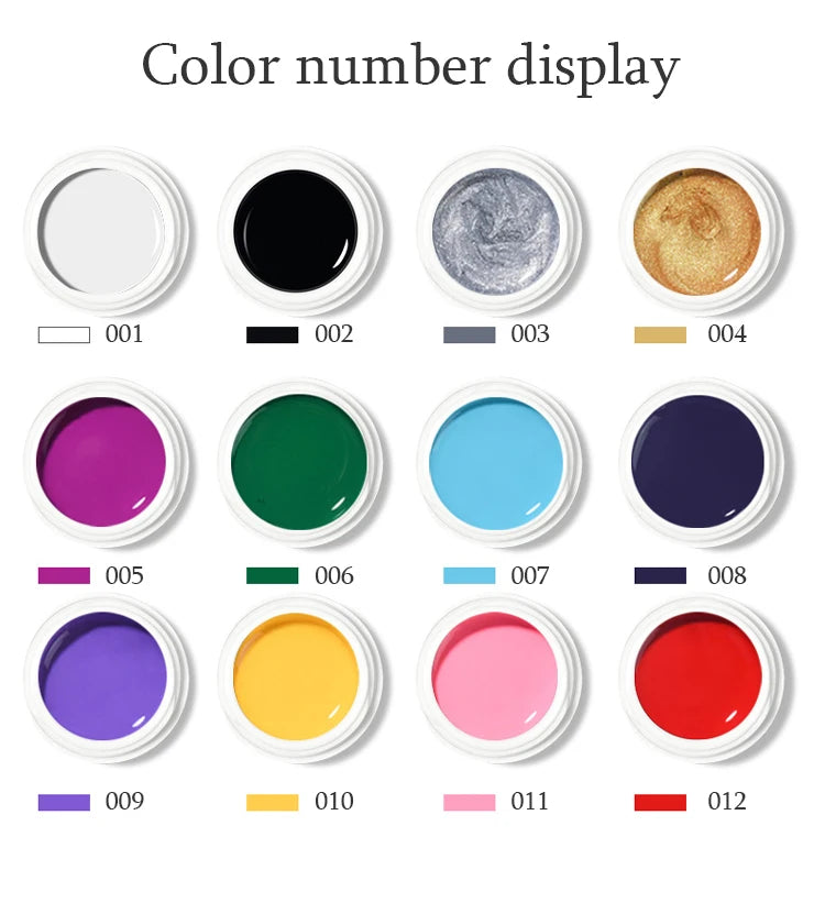 Carve Gel Soak Off High Quality Nail Sculpture Uv 16 Colors 3d Miniature Carving Gel Nail Art