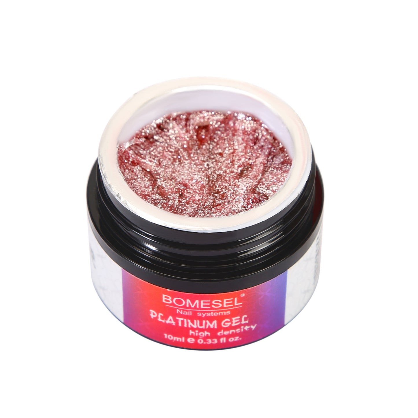 10ml Sparkling Platinum Gels UV Lamp Soak off UV Nail Polish Gel for Nail Salon