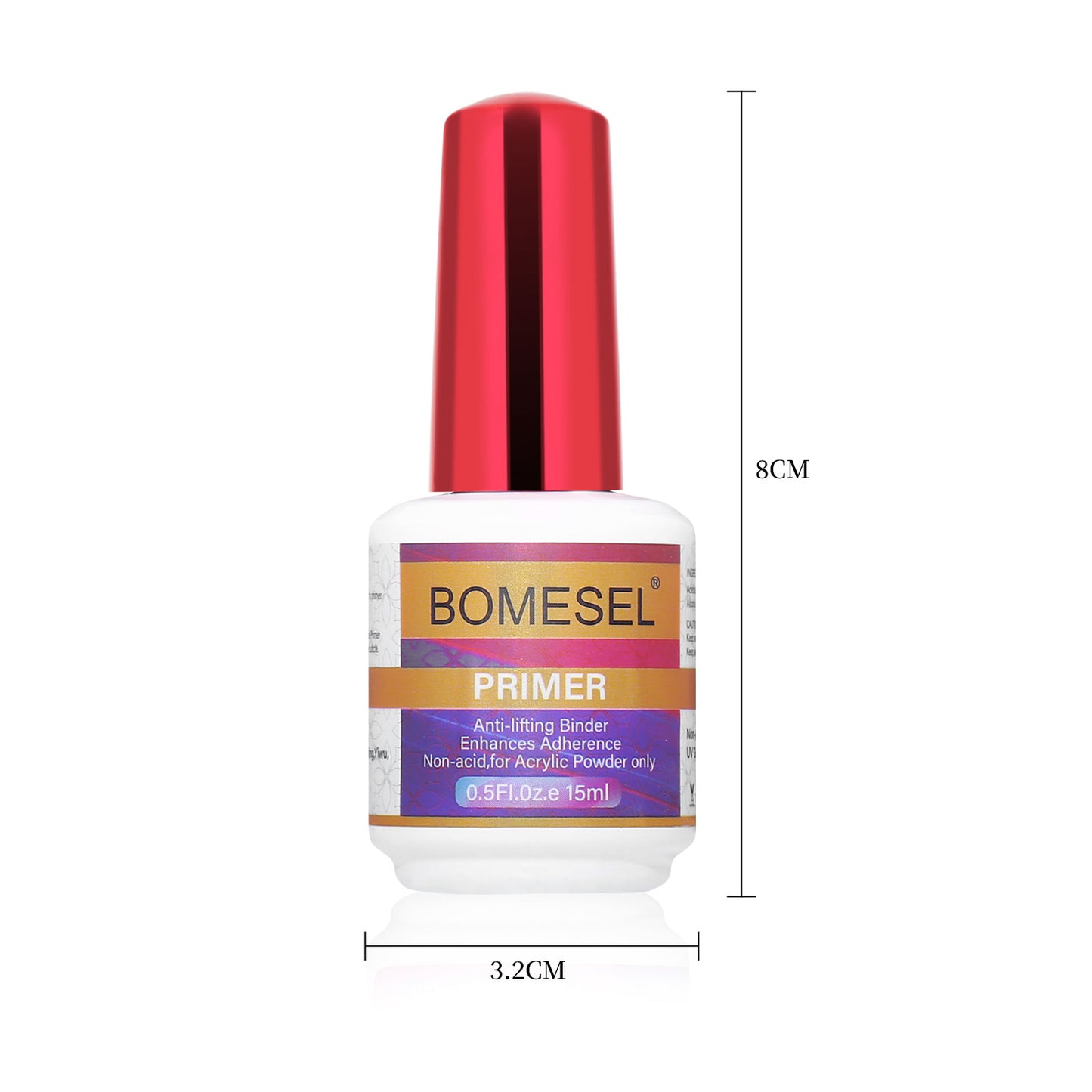 15ml Air Dry Nail Primer Gel Polish No Acid Free Vegan Acrylic Powder Primer