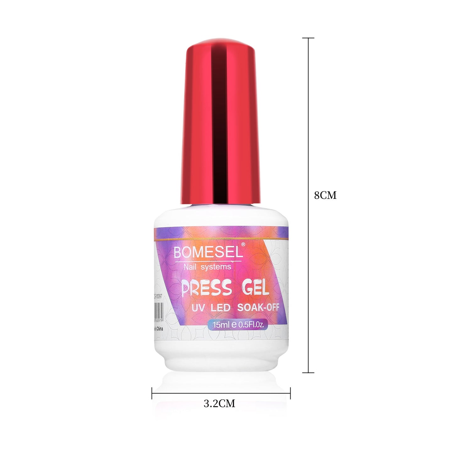 15ml UV LED Gel Glue for Press on Nail Tips Manicure Extension Nail Tips Gel