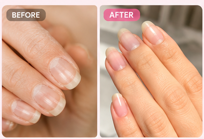 It lasts as long as a salon gel, without the damage